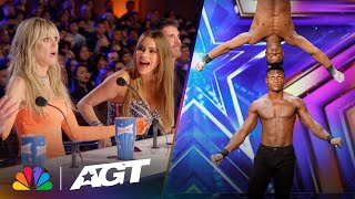 4 SURPRISING acts that STUNNED the judges  AGT 2023 [upl. by Neelyad]