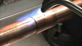 My DIY Brazing Refrigerant Copper Piping [upl. by Anauqed]