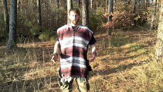 Mexican Poncho For Survival amp Tactical Purposes [upl. by Ehtyde]