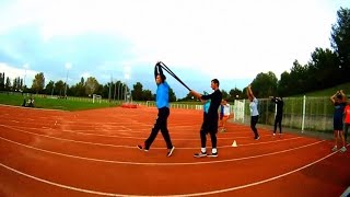 Séance 16  Préparation Physique Générale Athlétisme et exercices de pied [upl. by Adnilrem237]