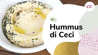 HUMMUS DI CECI Ricetta Facile e Veloce Senza Glutine [upl. by Essinger]