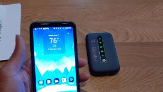 Using the Google Fi Data Only sim card with TMobile Coolpad Portable Hotspot [upl. by Marjory899]