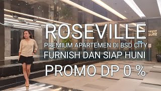 APARTEMEN ROSEVILLE BSD CITY  FASILITAS BINTANG 5 [upl. by Elocal353]