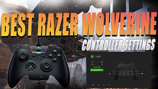 BEST RAZER WOLVERINE ULTIMATE CONTROLLER GUIDE  APEX LEGENDS SEASON 5 [upl. by Kenleigh]