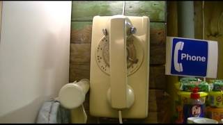 VINTAGE Northern Telecom Rotary Dial Wall Telephone [upl. by Enimzzaj190]