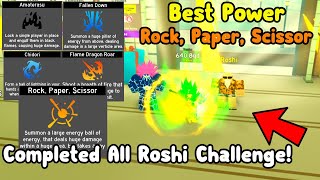 Completed All Roshi Quest Got 5 New Power  Anime Fighting Simulator [upl. by Ahsetal]