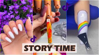 NAIL ART STORYTIME 7 TikTok Story time VORTAL [upl. by Leuqer]