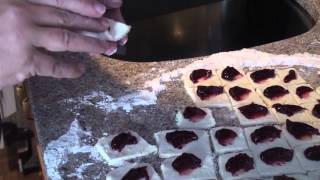 How to make Kolachky the Polish Cookie [upl. by Tortosa982]