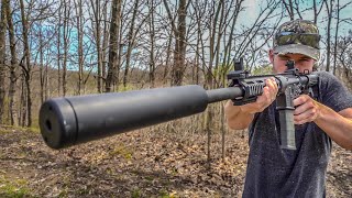 Suppressed 300 Blackout  Subsonic vs Supersonic Ammo [upl. by Body]