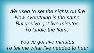 Lorrie Morgan  Five Minutes Lyrics [upl. by Goren313]