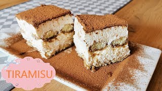 TIRAMISU ORIGINALNI ITALIJANSKI RECEPT DETALJNO OBJASNJEN [upl. by Ilehs]