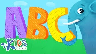 ABC Letters for Kids  Full English Alphabet for Preschool amp Kindergarten  Kids Academy [upl. by Nura]