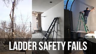 50 of the Most Extreme Ladder Safety Fails  Volume 1 [upl. by Jeannette]