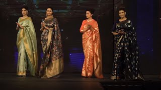 Best Top Indian Saree Fashion Show Top Indian Model In Sarees [upl. by Jackqueline]