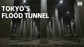 Tokyo Flood Prevention  Insane underground tunnel system in Japan [upl. by Dumm]