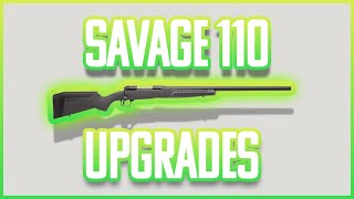 Savage 110 Best Upgrades  Anarchy Outdoors [upl. by Ebeneser]