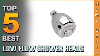 Top 5 Best Low Flow Shower Heads Review in 2023  Most popular ones [upl. by Molloy]