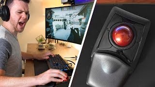 Using A Trackball for Gaming [upl. by Atilal]