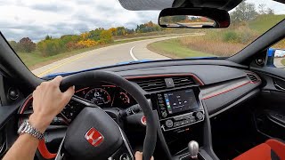 2020 Honda Civic Type R  POV Review [upl. by Vladamar]