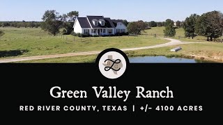 Green Valley Ranch   4100 Acres  Red River County Texas [upl. by Steep177]