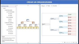 57 Crear Organigrama en Excel [upl. by Andra]