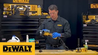 DEWALT® Product Guide  How To Clean Your Tools [upl. by Nnyledam498]