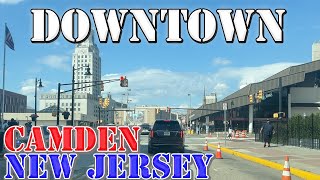 Camden  New Jersey  4K Downtown Drive [upl. by Rufus]