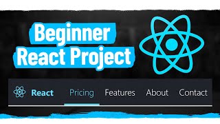 How To Create A Navbar In React With Routing [upl. by Odnala]