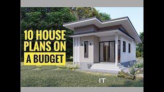 10 Modern House Plan You Can Build On A Budget [upl. by Sined]