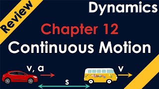 Dynamics Chapter 121 122 Rectilinear Kinematics Continuous Motion Review  Three examples [upl. by Nnylasor]