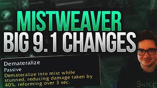 91 INSANE MISTWEAVER PVP TALENT CHANGES [upl. by Nodla]