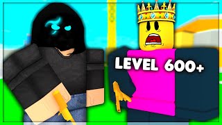 TANQR VS HIGHEST LEVEL PLAYER 600 Roblox Arsenal [upl. by Archer]