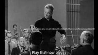 Karajan  Rehearsal of Schumanns 4th Symphony  Part 1 [upl. by Bevers]