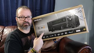 Onkyo TXNR787 Unboxing And Setup [upl. by Kasevich]