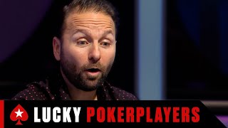 When Poker Players Get LUCKY♠️ PokerStars [upl. by Ayhtin]