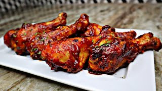 Oven Baked BBQ Chicken The Right Way Juicy and Delicious [upl. by Aon]