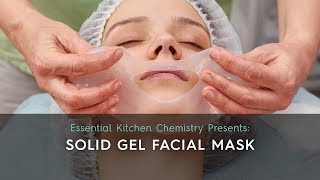 How to Guide Solid Gel Facial Mask [upl. by Eilagam]