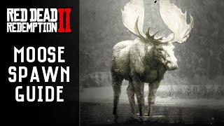 Red Dead Redemption 2  Western Bull Moose Location RDR2 [upl. by Daiz]