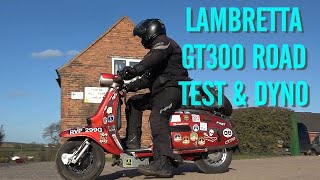 SLUK EXCLUSIVE  Lambretta GT300 LC road test and dyno [upl. by Odla461]