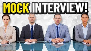 MOCK INTERVIEW QUESTIONS amp ANSWERS 10 Common Interview Questions and SAMPLE ANSWERS [upl. by Araz]