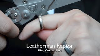 Leatherman Raptor Ring Cutter Test [upl. by Hegyera]