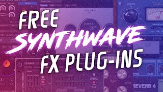 7 Free 80s Synthwave Effects PlugIns [upl. by Osnofla12]