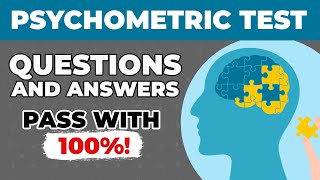 How to Pass Psychometric Test Questions and Answers  Pass with 100 percent [upl. by Melania]