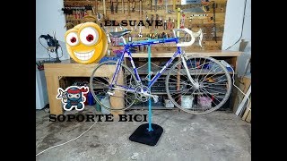 COMO HACER UN SOPORTE PARA TU BICICLETA [upl. by Francisco]