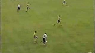 Pokalfinale 1996 AGF  Brøndby  Highlights 1 halvleg 13 [upl. by Michella]