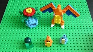 Lego Pokemon  Instructions Part 19  Kanto Starters Revisited [upl. by Uthrop]