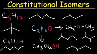 Drawing Constitutional Isomers of Alkanes  Organic Chemistry [upl. by Ociredef]