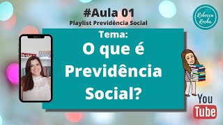 Aula01  Você sabe o que é a previdência social [upl. by Zared]