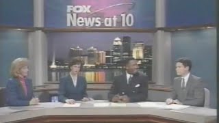 December 3 1995 WDRB FOX 41 Louisville KY News at 10 wOriginal Commercials [upl. by Nita210]