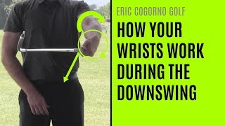 GOLF How Your Wrists Work During The Downswing [upl. by Llekcor366]